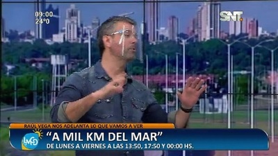 Recibimos a Raúl Vega de "A Mil km del Mar" en el set de LMCD - SNT