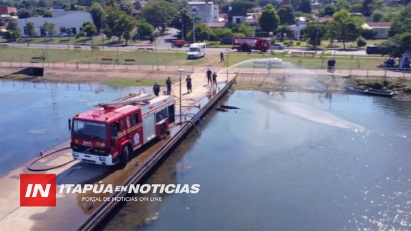 BOMBEROS DE ENCARNACIÓN EN CAPACITACIÓN CONSTANTE SOBRE RESPUESTA A EMERGENCIAS.