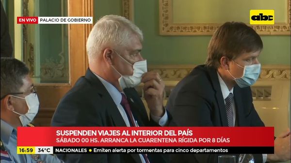 Restricciones buscan frenar el covid - ABC Noticias - ABC Color