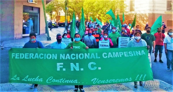 Campesinos marcharán hoy por las calles de Asunción | El Independiente