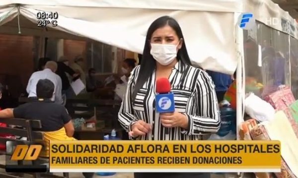Aflora la solidaridad en el Hospital de Clínicas - Telefuturo