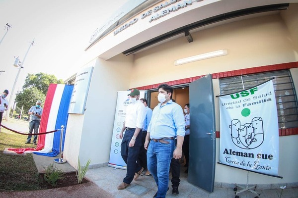 Jefe de Estado inauguró Unidades de Salud de la Familia en Horqueta e Yvy Ya’u - El Trueno