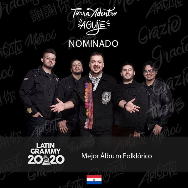 Tierra Adentro nominado en los premios Grammy - El Trueno
