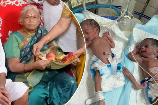 Tiene 73 años y dio a luz a gemelas - El Trueno