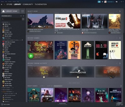 Steam tiene diseño nuevo: el cambio que prepara Valve en su nueva interfaz - El Trueno