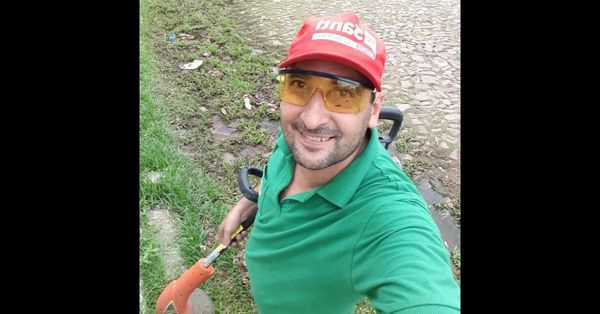 Ciudadano ofrece cortar pasto gratis después de enfermarse de dengue - El Trueno