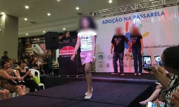 Indignante: "feria" de niños huérfanos para adopción en Brasil - El Trueno