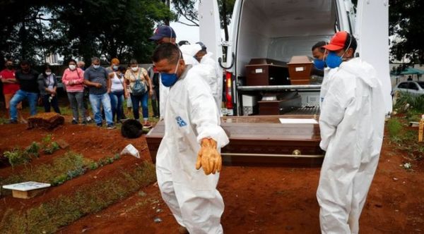 Brasil puede alcanzar hasta 5.000 muertes diarias por COVID-19, según estudio
