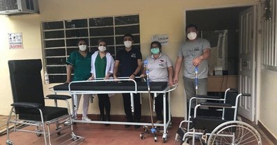 La Nación / Guairá recibió mobiliarios y equipos hospitalarios
