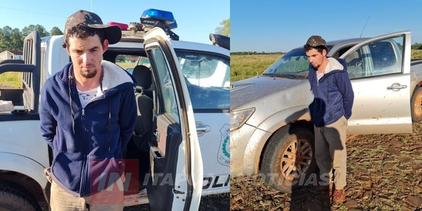 ASALTO Y PERSECUCIÓN EN CAAZAPÁ, TERMINA CON UN DETENIDO EN ITAPÚA