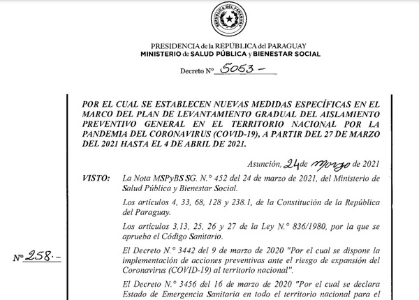 Ola de contagios covid-19 obliga a nuevas restricciones » San Lorenzo PY
