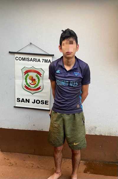 Atrapan a joven ratero domiciliario en Ciudad del Este - La Clave