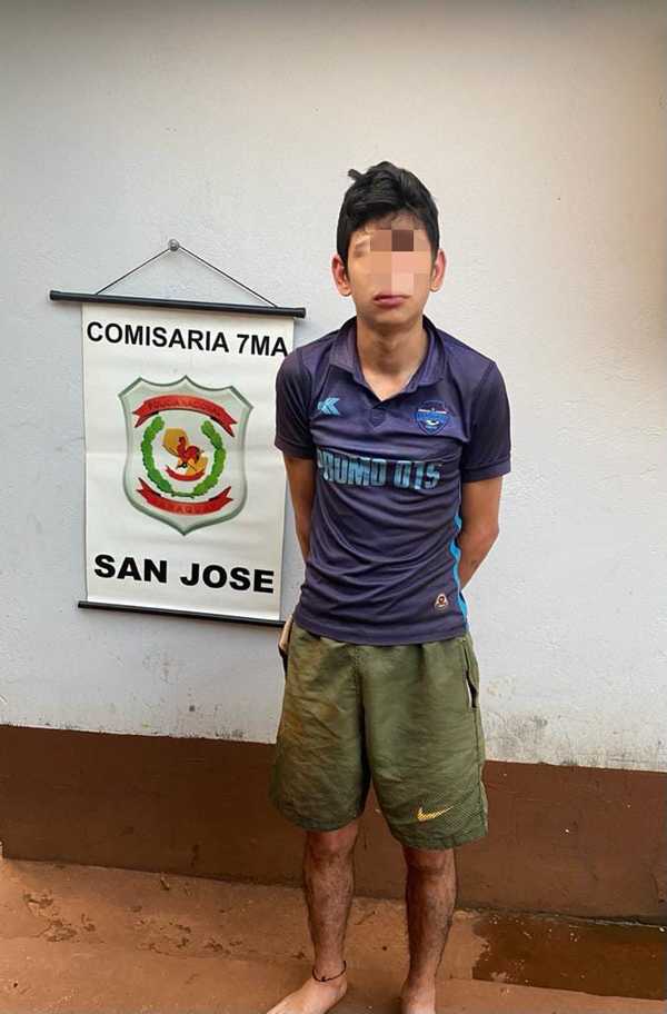 Atrapan a joven ratero domiciliario en Ciudad del Este - La Clave
