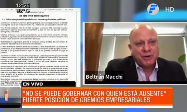 Fuerte critica de empresarios a Mario Abdo Benítez - Telefuturo
