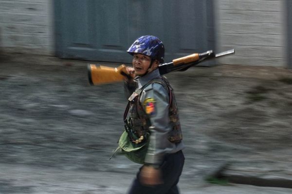 Violenta represión de manifestaciones en Birmania - Mundo - ABC Color
