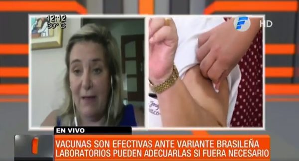 Dra. Russomando: "Vacunas son efectivas ante la variante brasileña" - Telefuturo