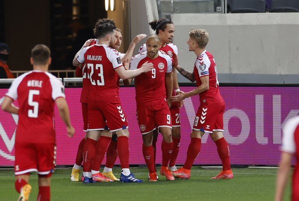 La cantidad de espectadores que albergará Dinamarca en la Eurocopa