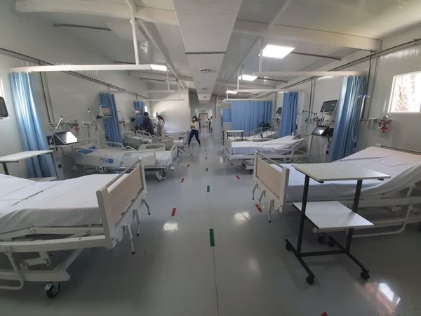 Instalan más camas en el Hospital de Itauguá y Borba advierte que serían de las últimas por falta de médicos - Nacionales - ABC Color
