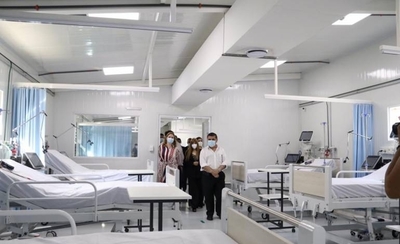 Diario HOY | Habilitan nuevas camas de terapia intensiva en el Hospital Nacional de Itauguá