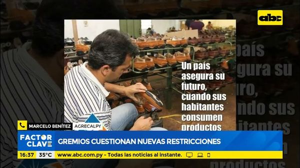 Gremios cuestionan nuevas restricciones - Factor Clave - ABC Color