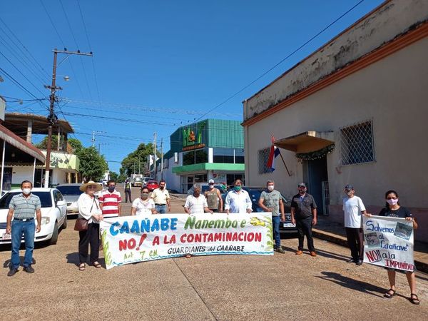 Chicanean preliminar para juicio oral sobre contaminación del Caañabé - Nacionales - ABC Color