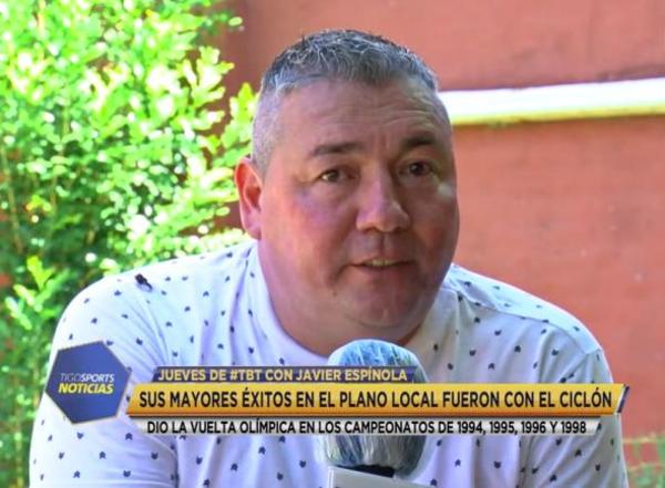 Javier Espínola: "Gracias al fútbol la gente me conoce"