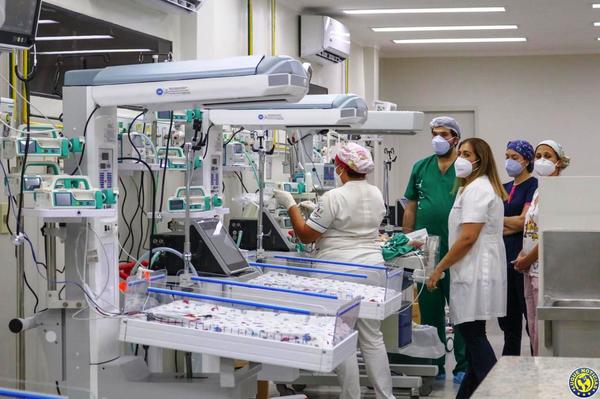 Salud habilita 10 camas de terapia intensiva neonatal en el Hospital de Luque •