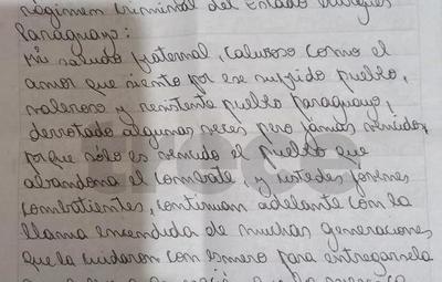 Las cartas a Carmen Villalba hablan de “Estado criminal” y “echar al Gobierno”
