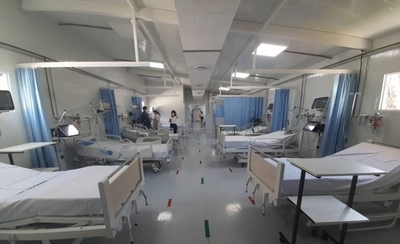 Diario HOY | Habilitan 16 camas para terapia intensiva y otras 16 para intermedia en Hospital de Itauguá