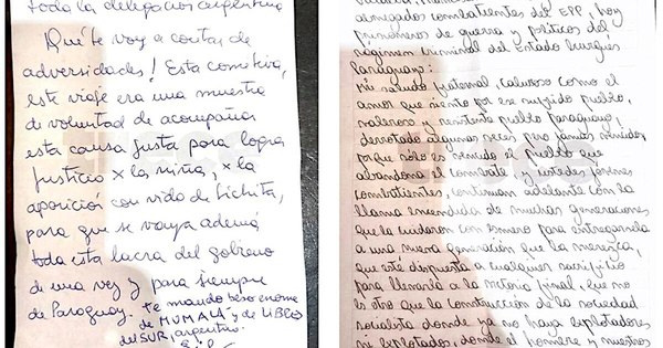 La Nación / Cartas de Carmen Villalba hablan de “estado criminal” y “echar al gobierno”