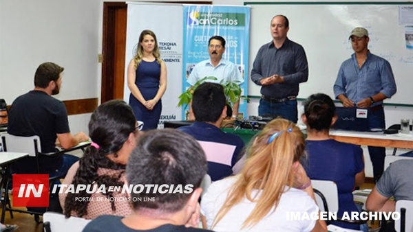 ÚLTIMOS DÍAS CON INSCRIPCIONES ABIERTAS EN CARRERAS DE AGRONEGOCIOS EN LA UNIVERSIDAD SAN CARLOS.