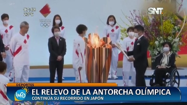 Juegos Olímpicos Tokio 2020: El relevo de la Antorcha Olímpica - SNT