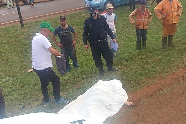 Transeúnte muere tras ser embestida por motocicleta sobre Ruta PY 02 – Diario TNPRESS