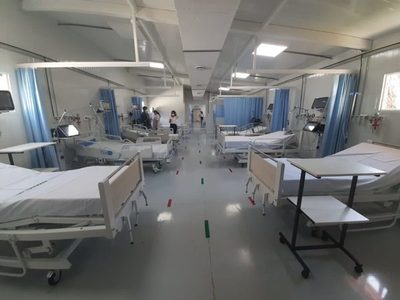 Nuevas camas de terapia intermedia habilitadas del HNI ya fueron ocupadas en su totalidad | Ñanduti