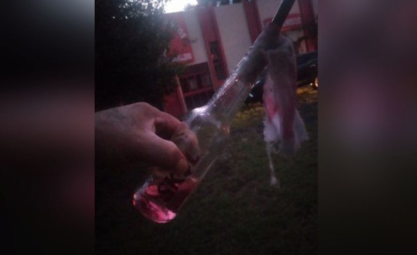 Encuentran mochila con “Bombas molotov” en seccional colorada