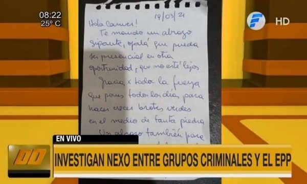 Llamativa carta de activistas argentinos a Carmen Villalba - Telefuturo
