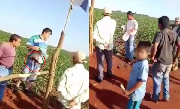 Diario HOY | Sojero brasileño amenaza con arma a indígenas: “Este va a ser su remedio”