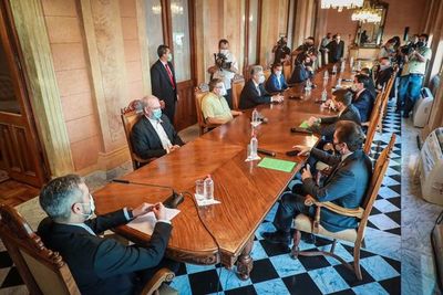 Marito se reúne con cúpula empresarial y de la producción en Palacio de López - Nacionales - ABC Color