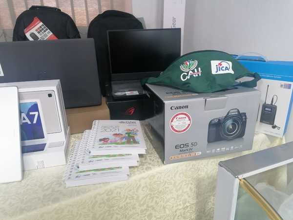 JICA donó equipos informáticos y audiovisuales al Crédito Agrícola de Habilitación | .::Agencia IP::.