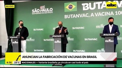 Brasil anuncia fabricación de su propia vacuna contra el Covid-19
