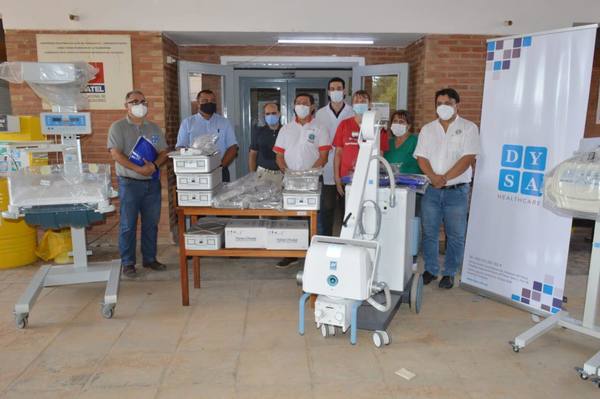 Entregan equipamientos importantes para el Hospital Materno Infantil de Villa Choferes
