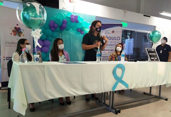 En Centro Ciudad Mujer realizan charla sobre la prevención de cáncer de cuello uterino | .::Agencia IP::.