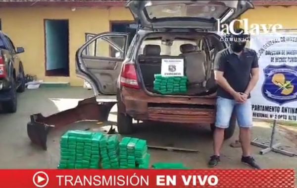 Incautan más de 135 panes de marihuana y detienen a presunto traficante - La Clave