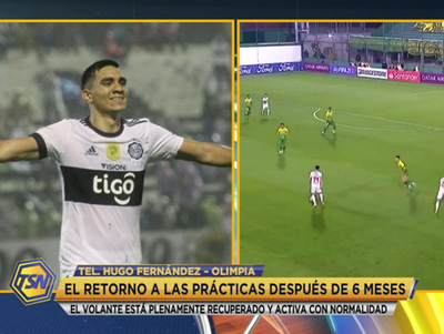 Hugo Fernández: “Me dolió mucho que me agarre una lesión tan grave”