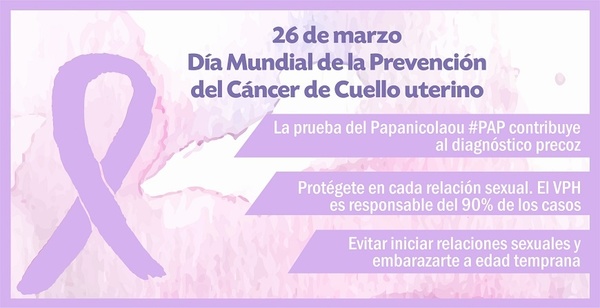 HOY POR VOS: VACUNATE Y CHEQUEATE PARA PREVENIR EL CÁNCER CERVICAL