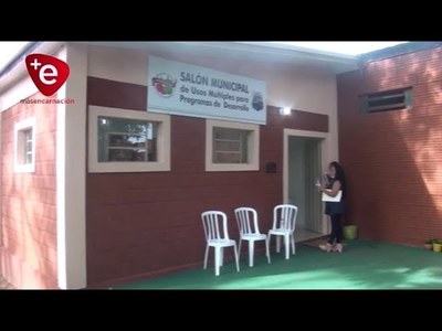 HABILITAN SALÓN MULTIUSO EN CAPITÁN MIRANDA