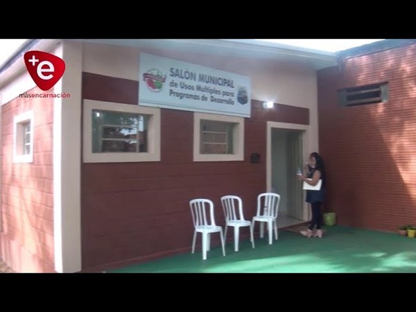 HABILITAN SALÓN MULTIUSO EN CAPITÁN MIRANDA