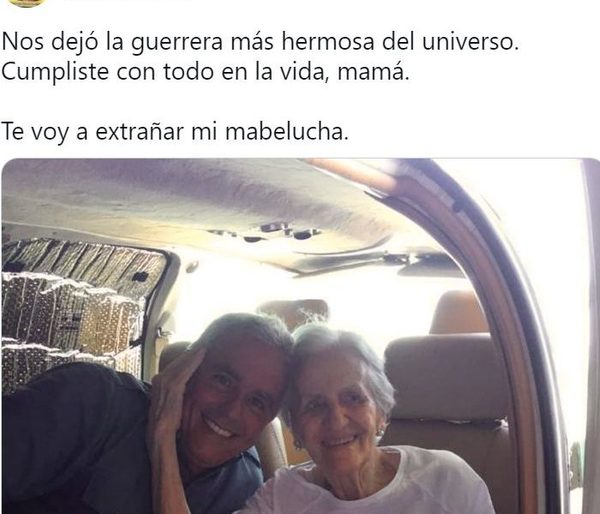 Muere mamá del senador Fidel Zavala: “Cumpliste con todo en la vida, mamá”