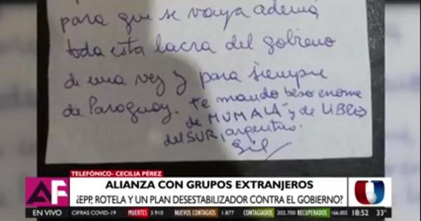Plan desestabilizador: ministra de Justicia habla de cooperación externa