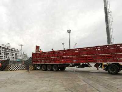 Uruguay carga barco con más de 13 mil vacunos para exportar en pie a China